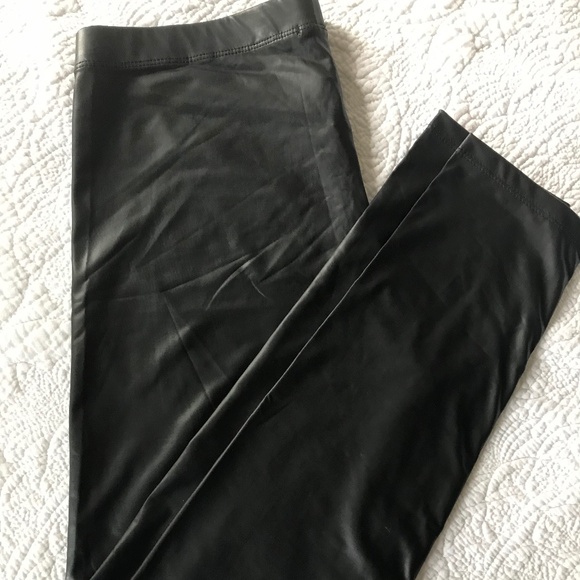 Skin hugging soft "Leather" leggings. L-XL - Picture 1 of 3
